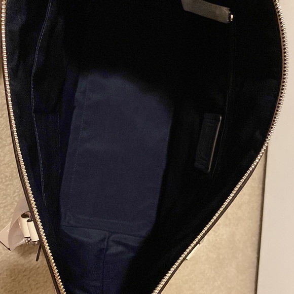 Coach purse, gray & cream. Never used the straps are still protected. - Picture 6 of 6